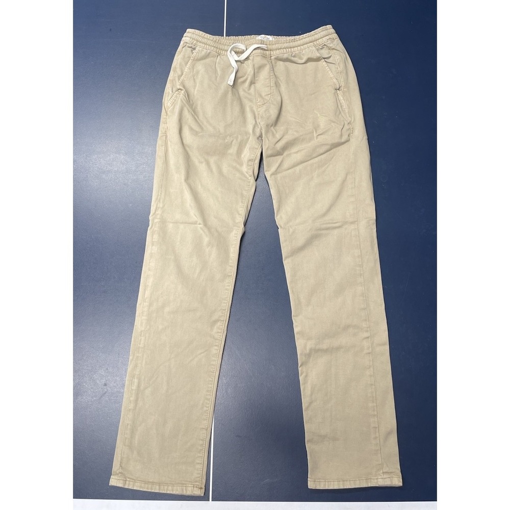Marine Layer Saturday Stretch Pants Men's Medium (Fits 30X30) Slim Fit Twill